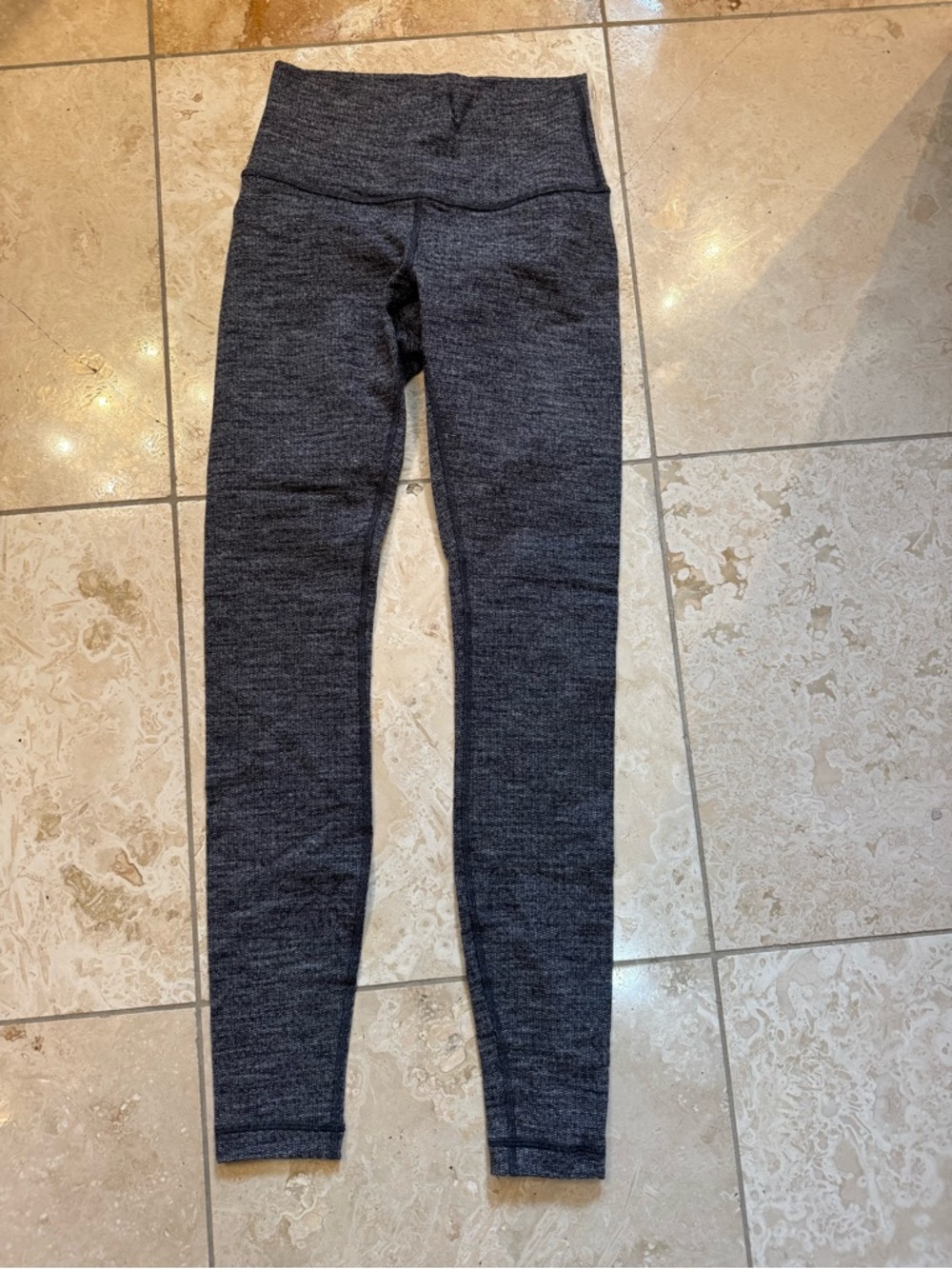 Lululemon Women's High-Waist Active Leggings - Dark Heather Gray